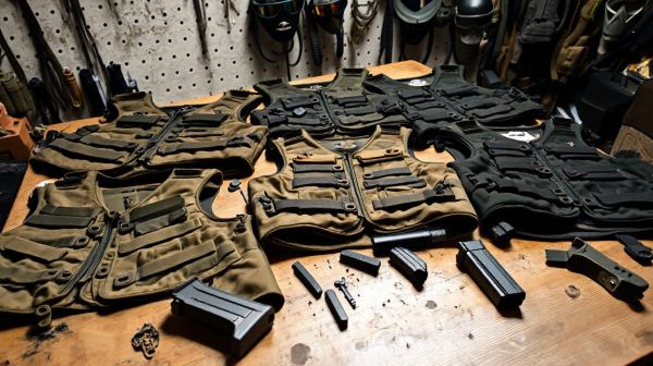 Top gilets tactiques airsoft pour optimiser vos jeux